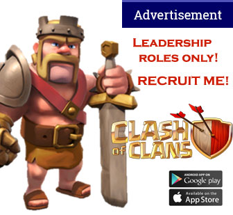 Clash of Clans - recruiting teams on mobile devices