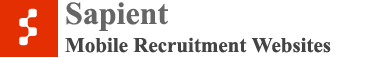 Mobile Recruitment Website Design