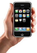 The Apple iPhone on 02