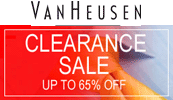 Van Heusen Clearance Sale Logo
